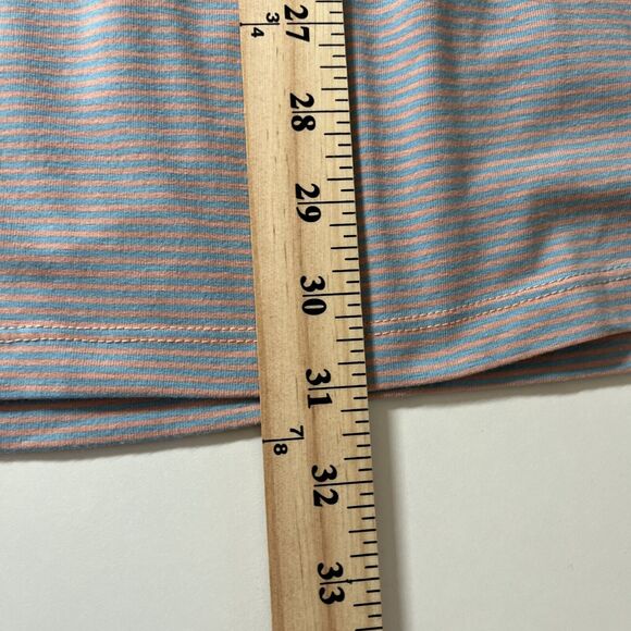 Vineyard Vines Polo Shirt Edgartown Mens Size XL Striped Pima Blend Golf Stretch - Picture 7 of 9